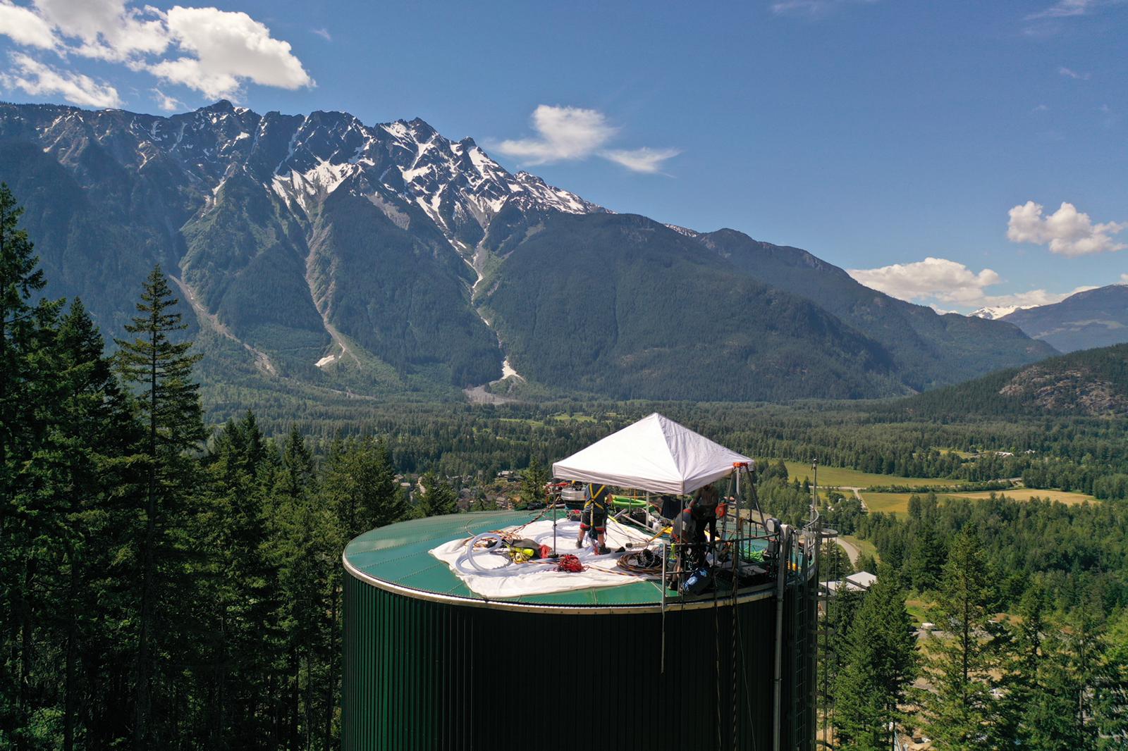 Water Reservoir Inspection